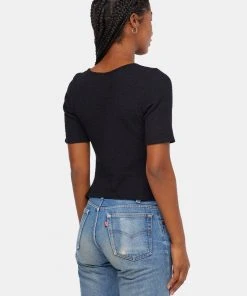 LACAUSA RUCHED TEE