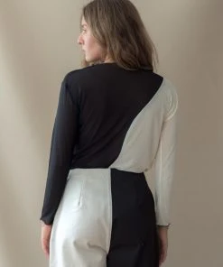 NIN STUDIO SWIRL MESH LONG SLEEVE TOP 17 NIN STUDIO SWIRL MESH LONG SLEEVE TOP