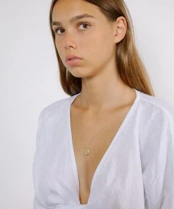 WOLF CIRCUS SPRING '22 ROSE COIN NECKLACE