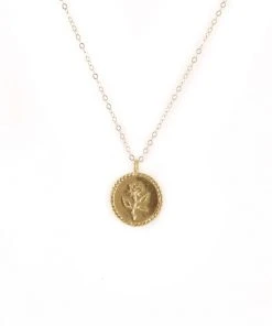 WOLF CIRCUS SPRING '22 ROSE COIN NECKLACE