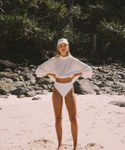 ARAMINTA JAMES SPRING '22 WAFFLE TURTLENECK