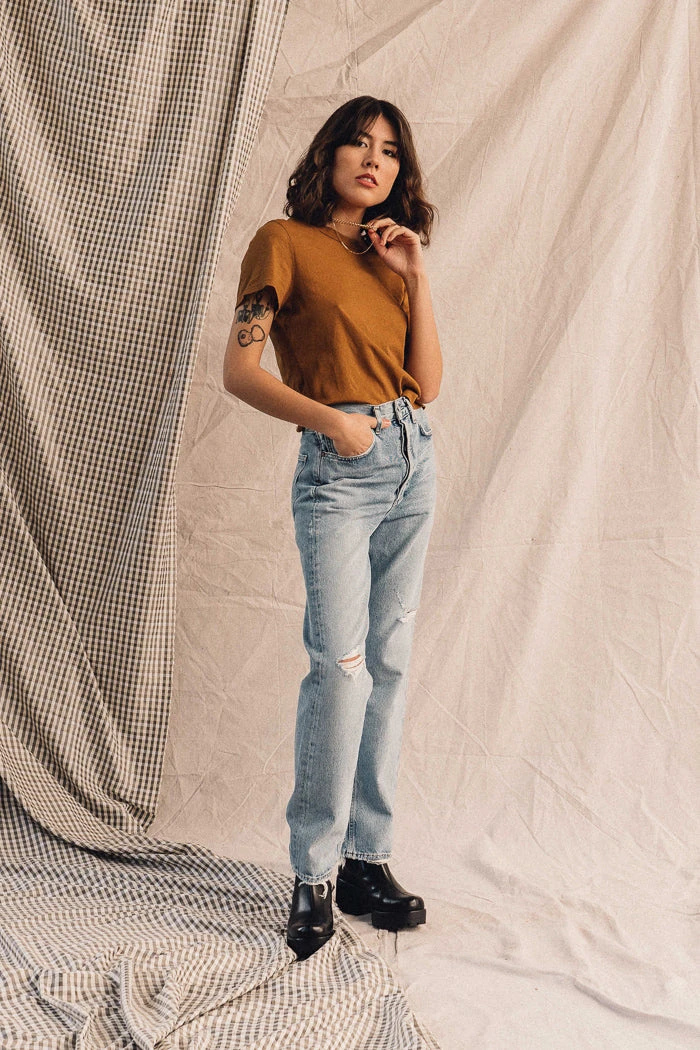 AGOLDE 90'S LOOSE FIT CAPTURED SIZE 27 6 AGOLDE 90'S LOOSE FIT CAPTURED SIZE 27