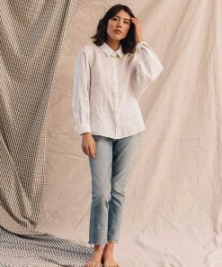 AGOLDE SPRING '22 RILEY HI RISE CROP ZEPHYR