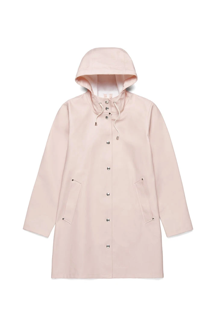 STUTTERHEIM MOSEBACKE RAIN JACKET PALE PINK