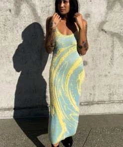 HOUSE OF SUNNY SALE HOCKNEY DRESS CYPRESS 14 HOUSE OF SUNNY SALE HOCKNEY DRESS CYPRESS