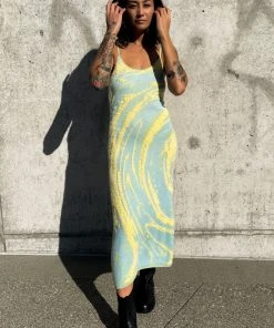 HOUSE OF SUNNY SALE HOCKNEY DRESS CYPRESS 15 HOUSE OF SUNNY SALE HOCKNEY DRESS CYPRESS