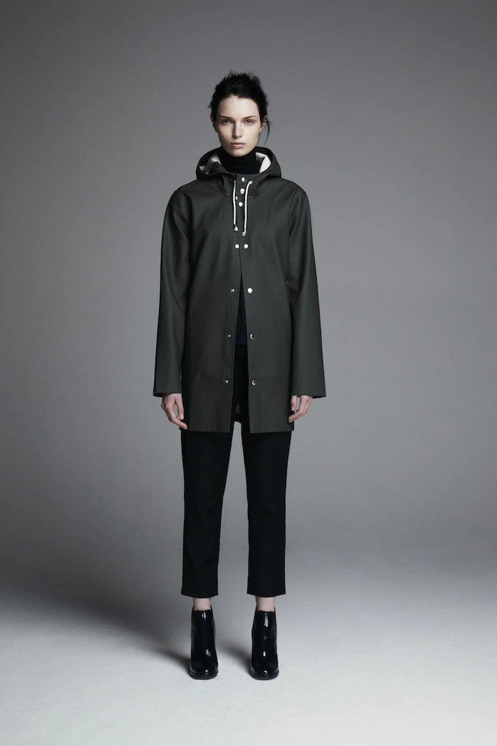 STUTTERHEIM STOCKHOLM JACKET GREEN NEW IN 5 STUTTERHEIM STOCKHOLM JACKET GREEN NEW IN