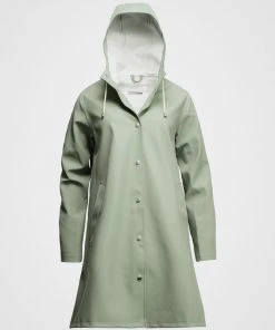 STUTTERHEIM MOSEBACKE RAIN JACKET SAGE