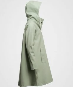 STUTTERHEIM MOSEBACKE RAIN JACKET SAGE
