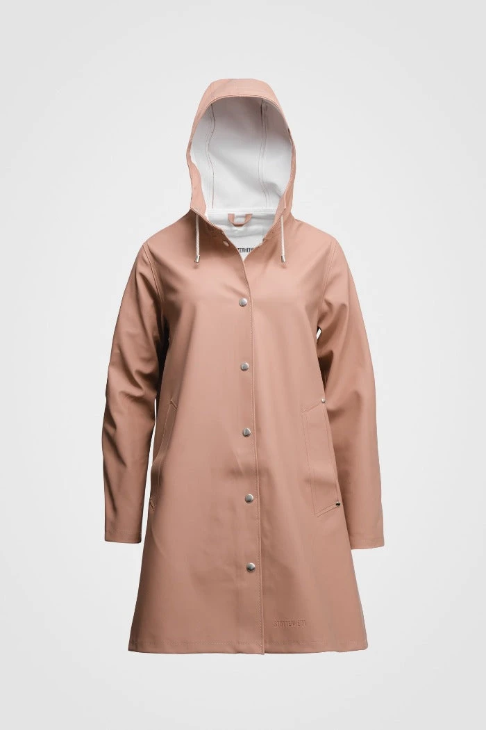 STUTTERHEIM MOSEBACKE RAIN JACKET SANDALWOOD NEW IN 5 STUTTERHEIM MOSEBACKE RAIN JACKET SANDALWOOD NEW IN