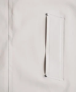 STUTTERHEIM MOSEBACKE RAIN JACKET LONG LIGHT SAND NEW IN