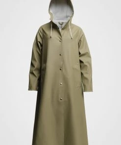 STUTTERHEIM MOSEBACKE RAIN JACKET LONG ALOE SPRING '22