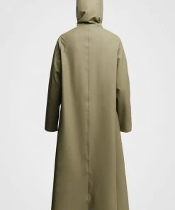 STUTTERHEIM MOSEBACKE RAIN JACKET LONG ALOE SPRING '22