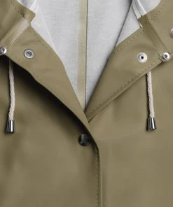 STUTTERHEIM MOSEBACKE RAIN JACKET LONG ALOE SPRING '22