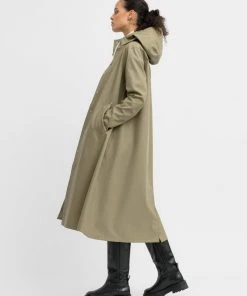 STUTTERHEIM MOSEBACKE RAIN JACKET LONG ALOE SPRING '22