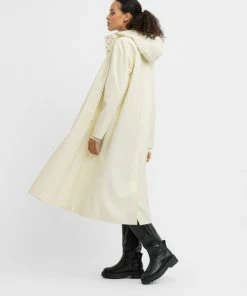 STUTTERHEIM MOSEBACKE RAIN JACKET LONG COCONUT