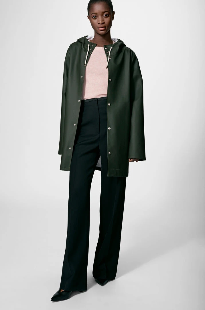 STUTTERHEIM STOCKHOLM JACKET GREEN NEW IN 7 STUTTERHEIM STOCKHOLM JACKET GREEN NEW IN