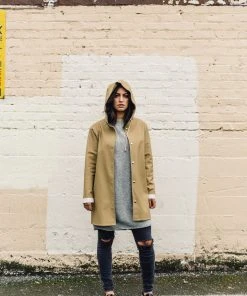 STUTTERHEIM STOCKHOLM RAIN JACKET SAND 7 STUTTERHEIM STOCKHOLM RAIN JACKET SAND