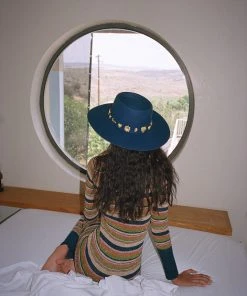 LACK OF COLOR THE COSMIC BOATER NAVY SALE