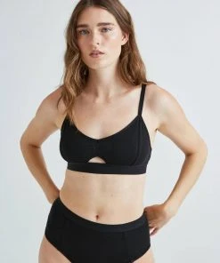 RICHER POORER CUT OUT BRALETTE BLACK 10 RICHER POORER CUT OUT BRALETTE BLACK