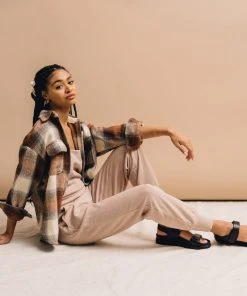 PIPE AND ROW DYLAN PLAID JACKET NEW IN