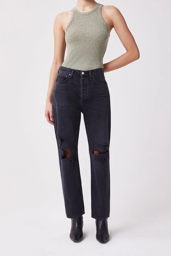 AGOLDE SUSTAINABILITY BAILEY RIB TANK 2 AGOLDE SUSTAINABILITY BAILEY RIB TANK