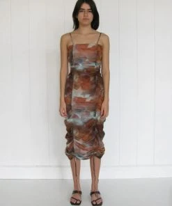 PALOMA WOOL BLURRY DRESS SPRING '22
