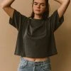 FILOSOFIA SUSTAINABILITY JADE CROPPED TEE