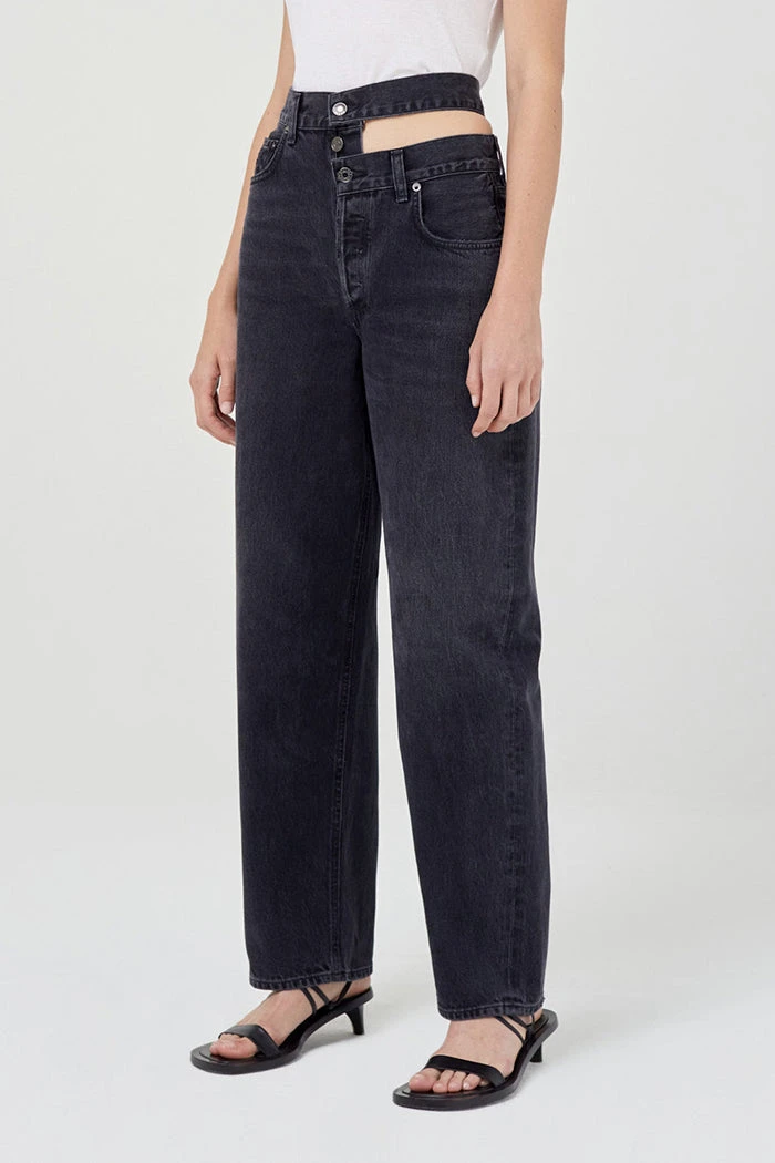AGOLDE BROKEN WAISTBAND JEAN 5 AGOLDE BROKEN WAISTBAND JEAN