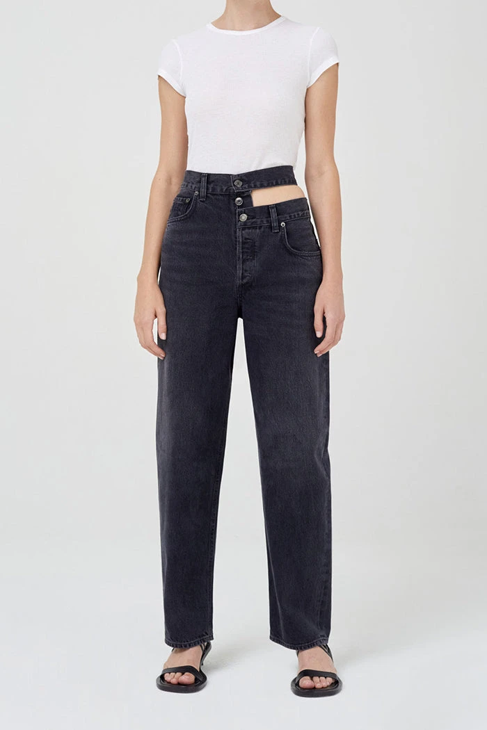 AGOLDE BROKEN WAISTBAND JEAN 6 AGOLDE BROKEN WAISTBAND JEAN