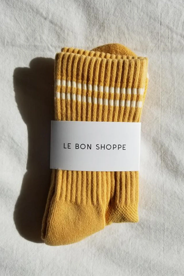 LE BON SHOPPE BOYFRIEND SOCKS BUTTER SPRING '22 5 LE BON SHOPPE BOYFRIEND SOCKS BUTTER SPRING '22