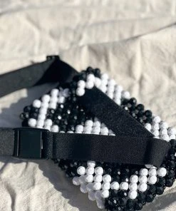 FERAL NO.9 B&W CHECK BAG SPRING '22