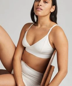 RICHER POORER SPRING '22 CLASSIC BRALETTE BONE