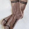 LE BON SHOPPE BOYFRIEND SOCKS COCOA SPRING '22