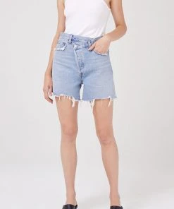 AGOLDE CRISS CROSS SHORT SYMBOL SPRING '22