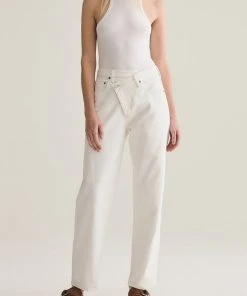 AGOLDE CRISS CROSS JEAN PASTE 9 AGOLDE CRISS CROSS JEAN PASTE