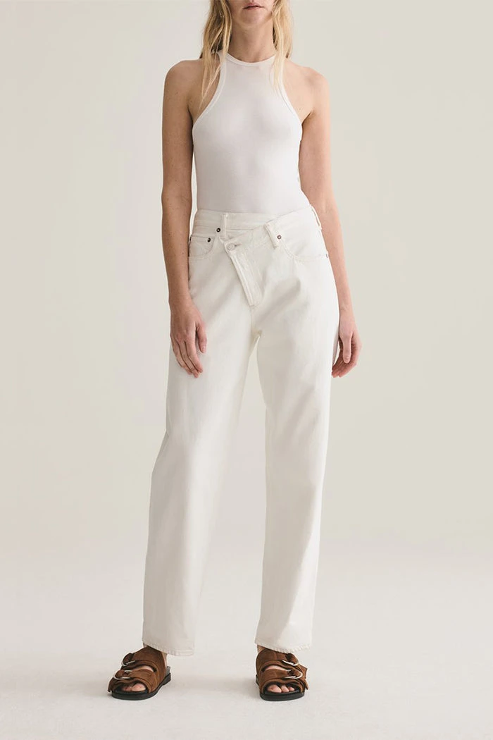 AGOLDE CRISS CROSS JEAN PASTE 4 AGOLDE CRISS CROSS JEAN PASTE