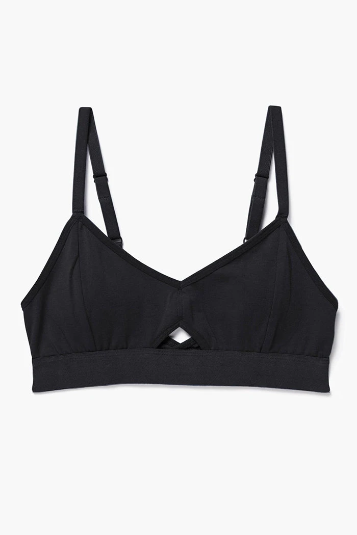 RICHER POORER CUT OUT BRALETTE BLACK 2 RICHER POORER CUT OUT BRALETTE BLACK