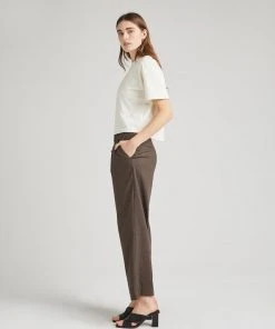 RICHER POORER RELAXED SHORT SLEEVE CROP TEE BONE CLOTHING