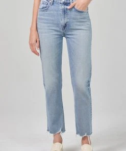 CITIZENS OF HUMANITY DAPHNE CROP JEAN CHECKMATE SPRING '22