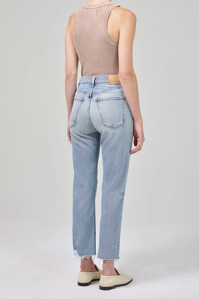 CITIZENS OF HUMANITY DAPHNE CROP JEAN CHECKMATE SPRING '22 2 CITIZENS OF HUMANITY DAPHNE CROP JEAN CHECKMATE SPRING '22