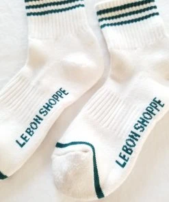 LE BON SHOPPE SPRING '22 GIRLFRIEND SOCKS EGRET