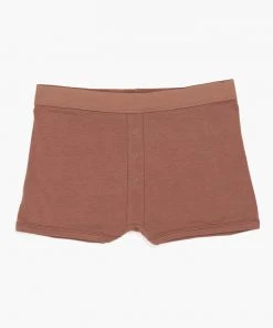 RICHER POORER SPRING '22 FEMME BOXER LATTE