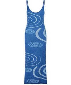 HOUSE OF SUNNY GALAXY HOCKNEY DRESS