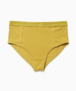 RICHER POORER NEW IN HIGH WAIST BRIEF GOLDEN VERDE