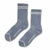 LE BON SHOPPE BOYFRIEND SOCKS BLUE GREY