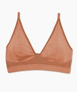RICHER POORER HIGH CUT BRALETTE CLAY