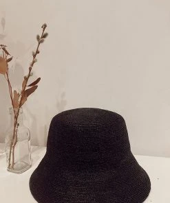 LACK OF COLOR SPRING '22 INCA BUCKET HAT BLACK