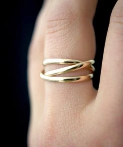 HANNAH NAOMI SPRING '22 INFINITY SPIRAL RING