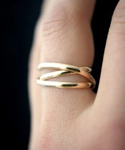 HANNAH NAOMI SPRING '22 INFINITY SPIRAL RING